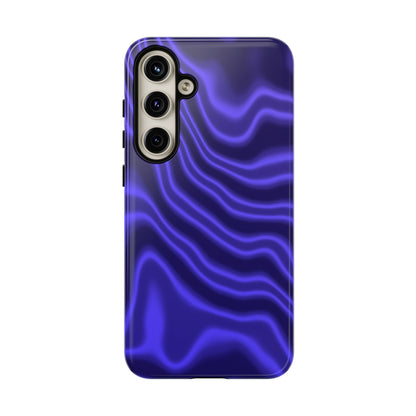 Neon Purple Flow Tough Phone Case