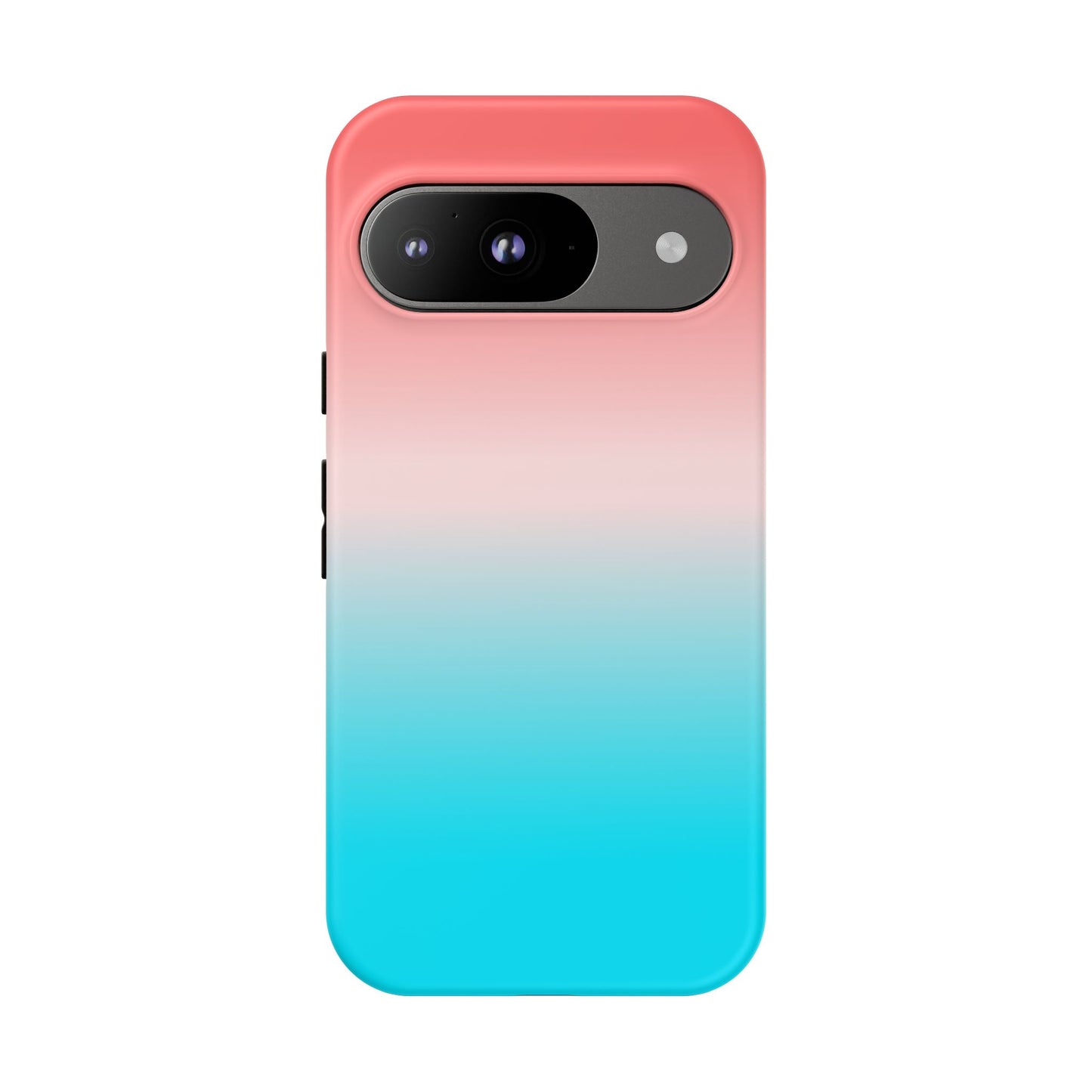 Pink Aqua Gradient Tough Phone Case