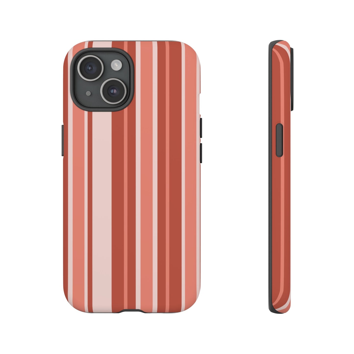 Terracotta Stripe Tough Phone Case
