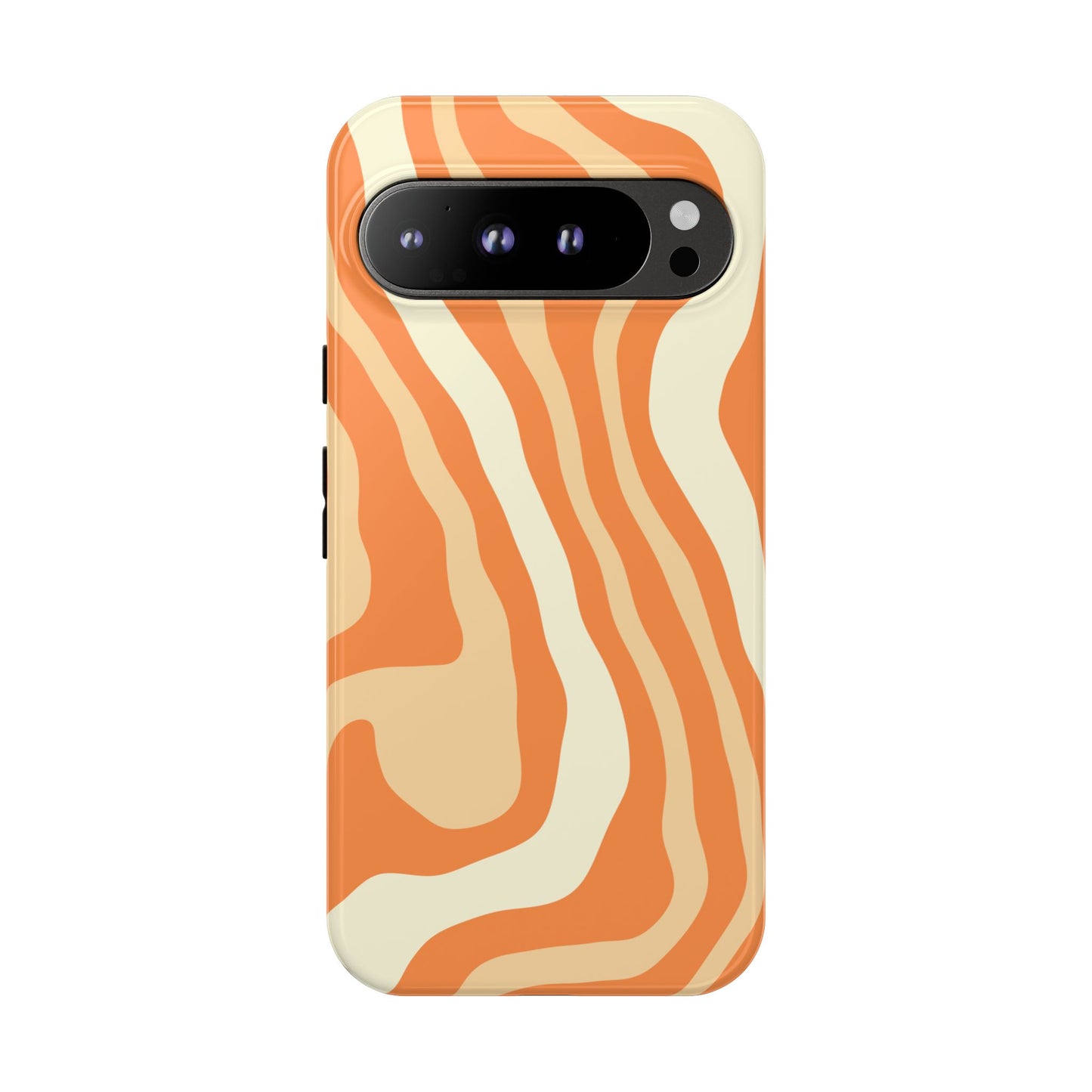 Peach Cream Swirl Tough Phone Case