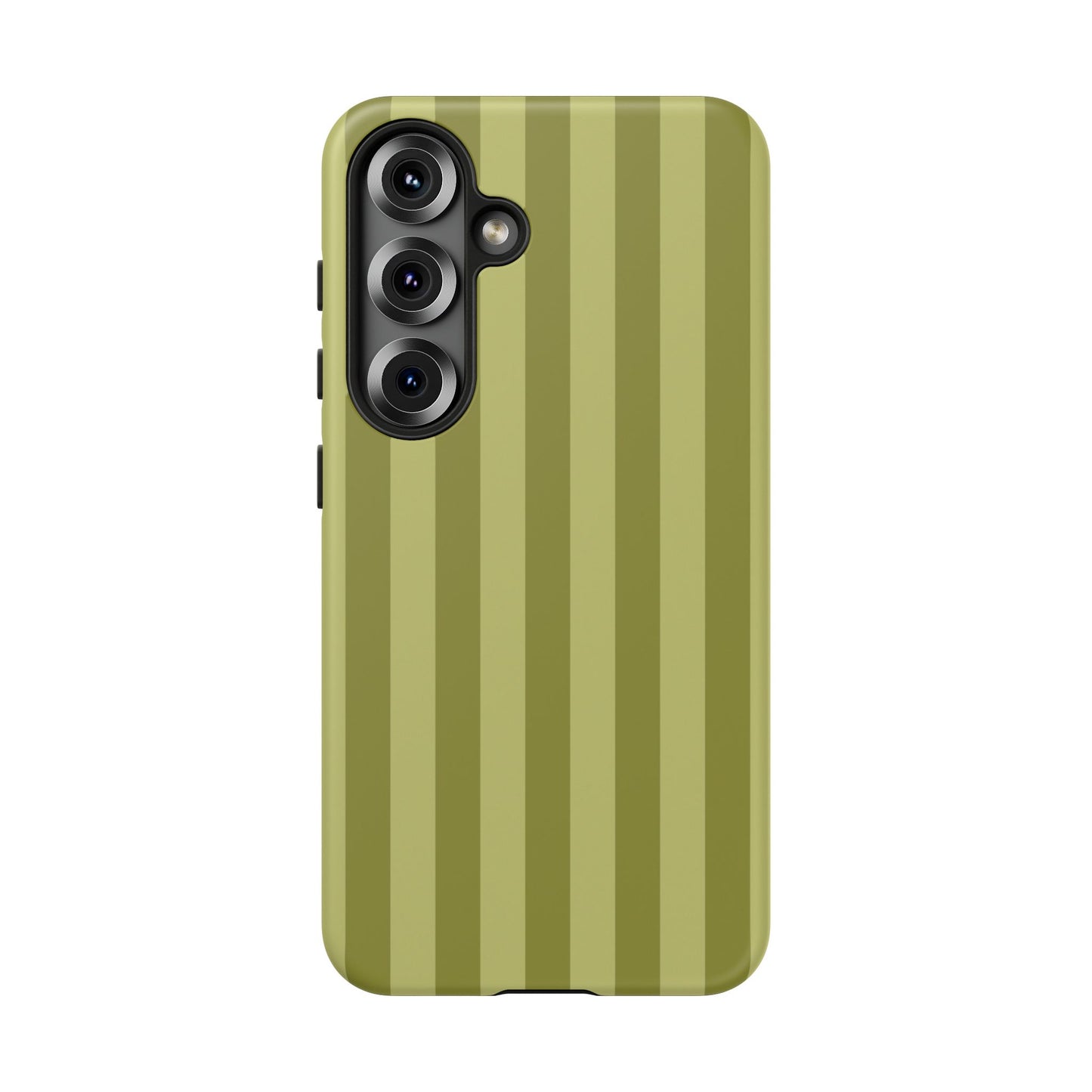 Olive Stripe Tough Phone Case