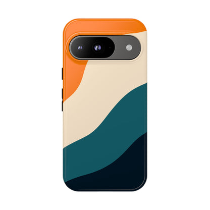 Blue Tide Wave Tough Phone Case