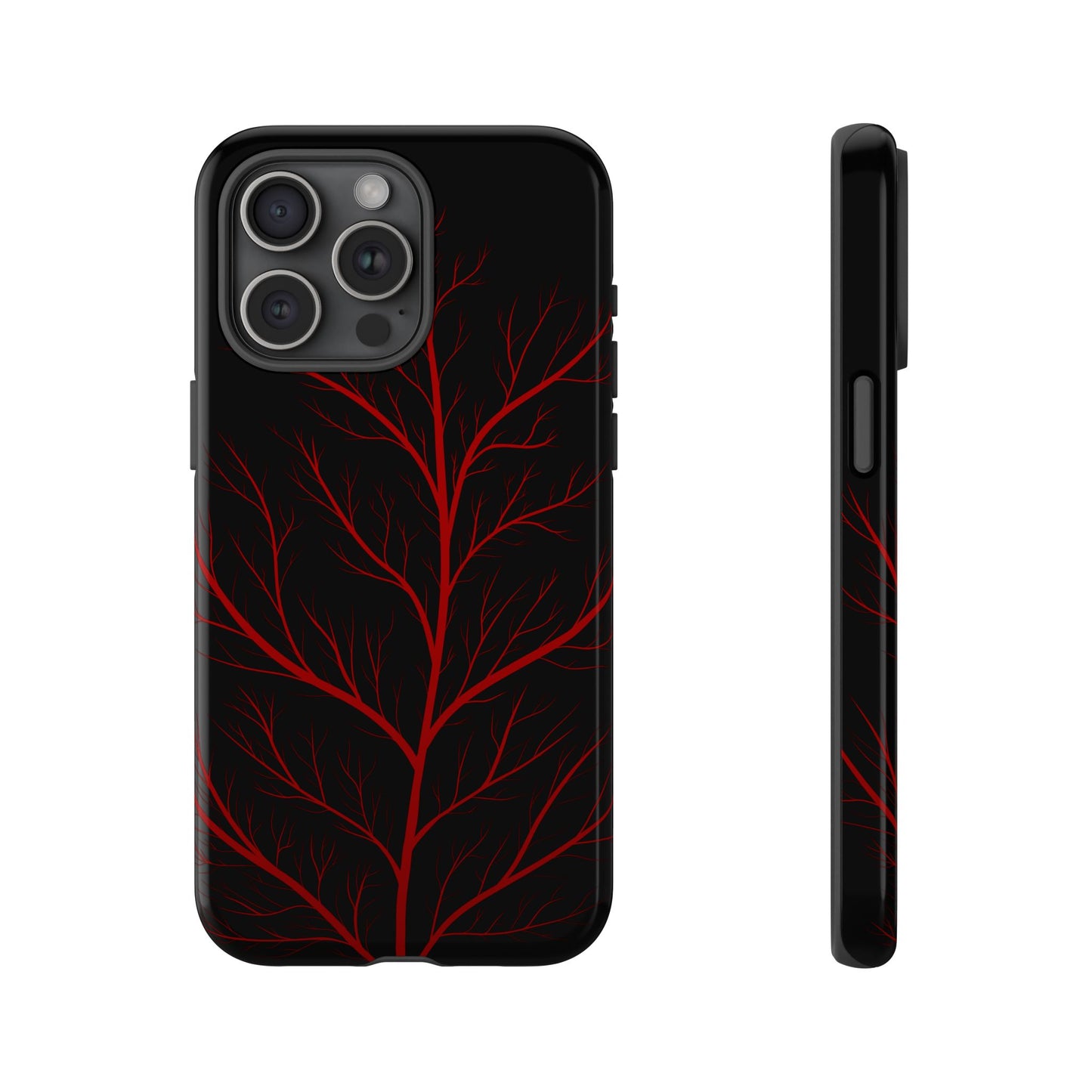 Crimson Branch Tough Phone Case