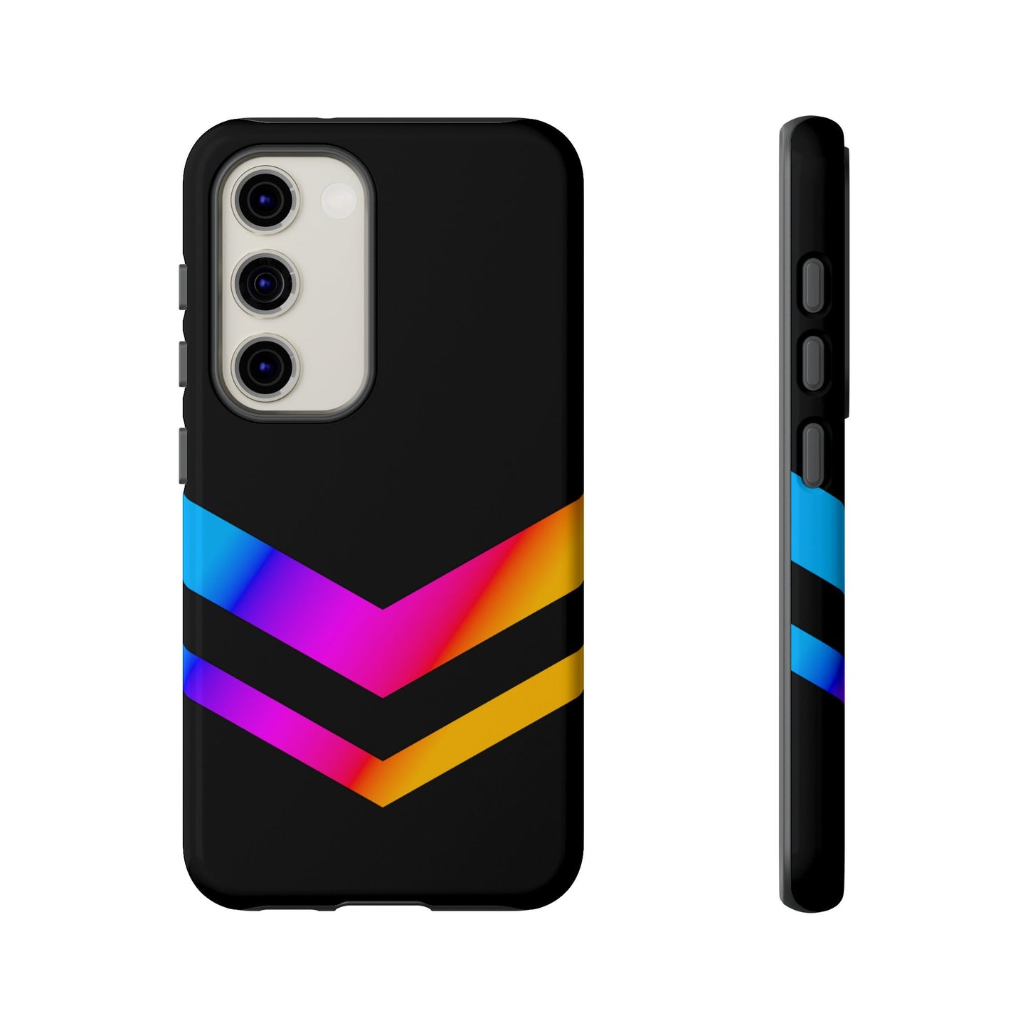 Neon V-Stripe Tough Phone Case