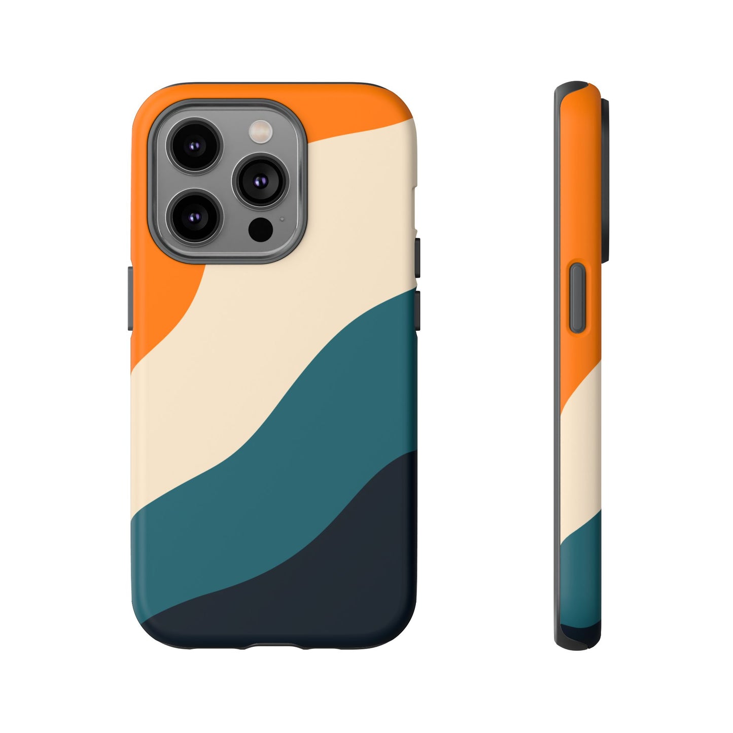 Blue Tide Wave Tough Phone Case