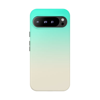 Aqua Cream Gradient Tough Phone Case