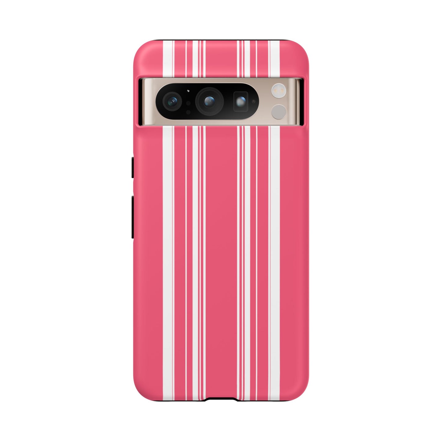 Pink Prep Stripe Tough Phone Case