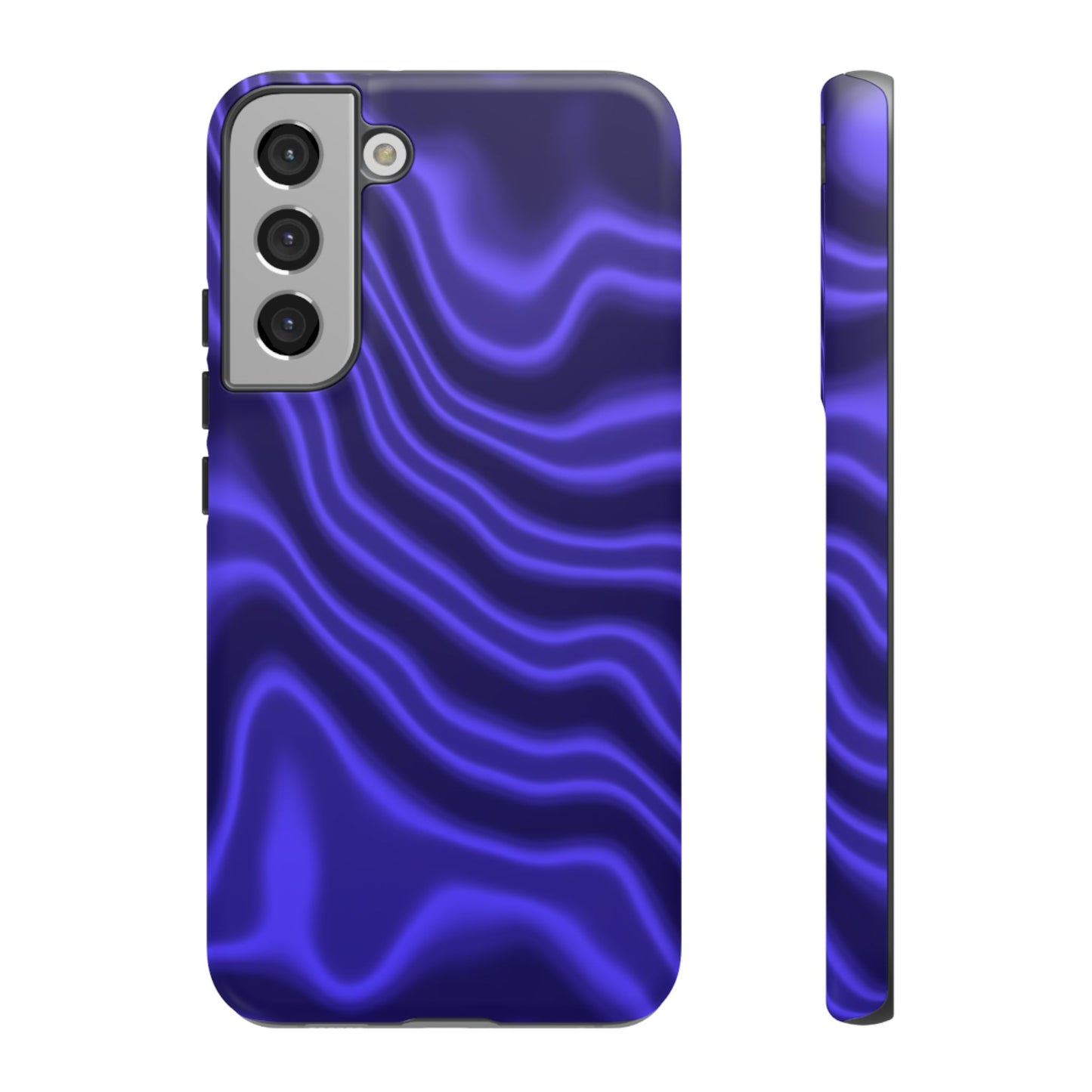 Neon Purple Flow Tough Phone Case