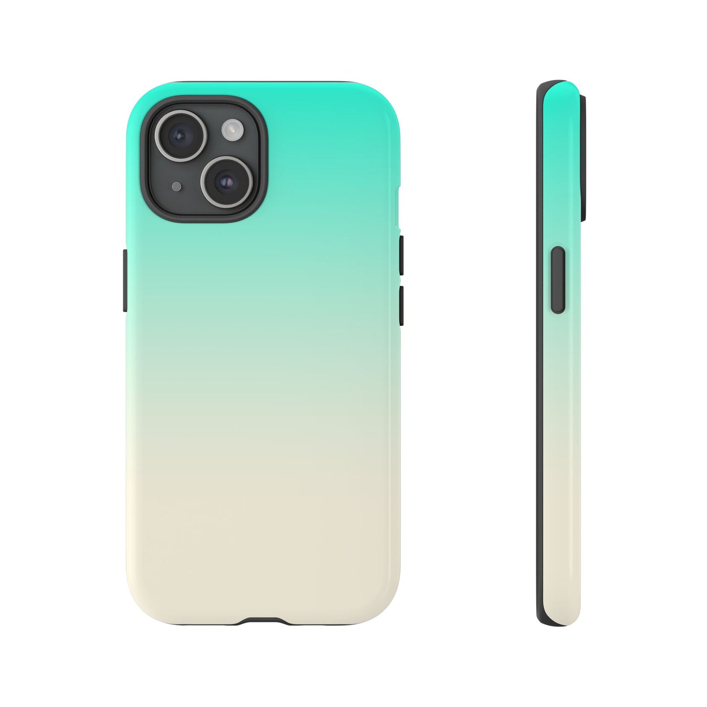 Aqua Cream Gradient Tough Phone Case