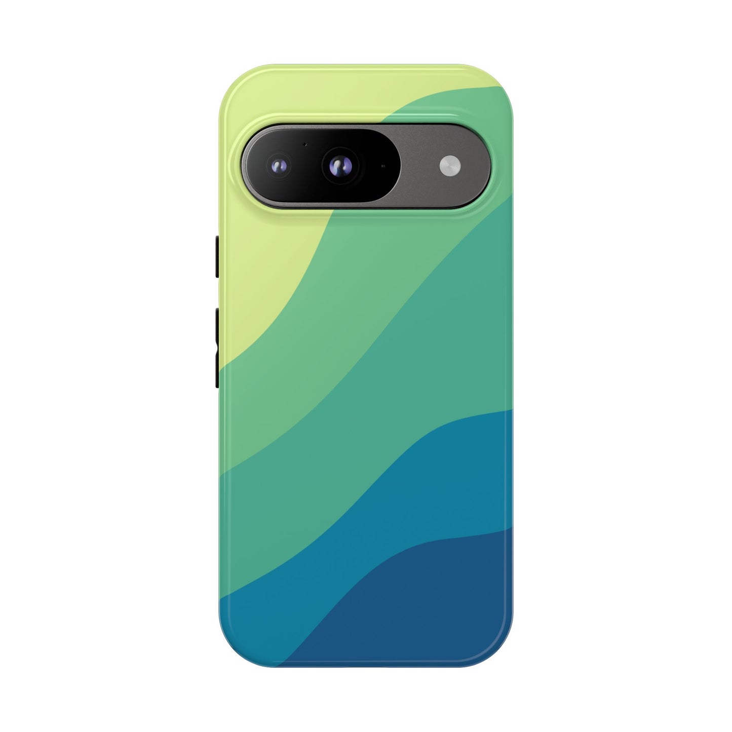 Coastal Green Wave Tough Phone Case