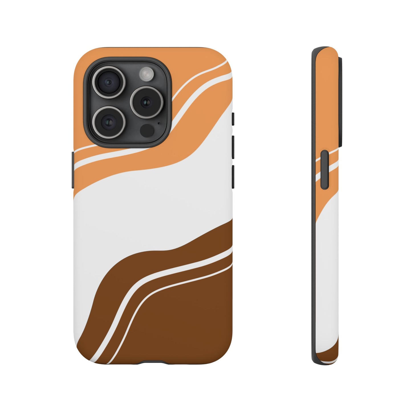 Caramel Cream Wave Tough Phone Case