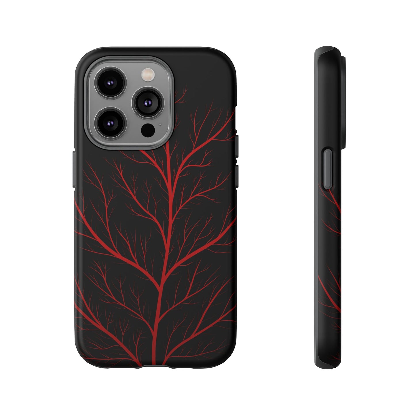 Crimson Branch Tough Phone Case