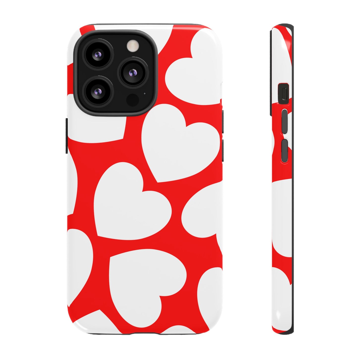 Love Pop Red Heart Tough Phone Case