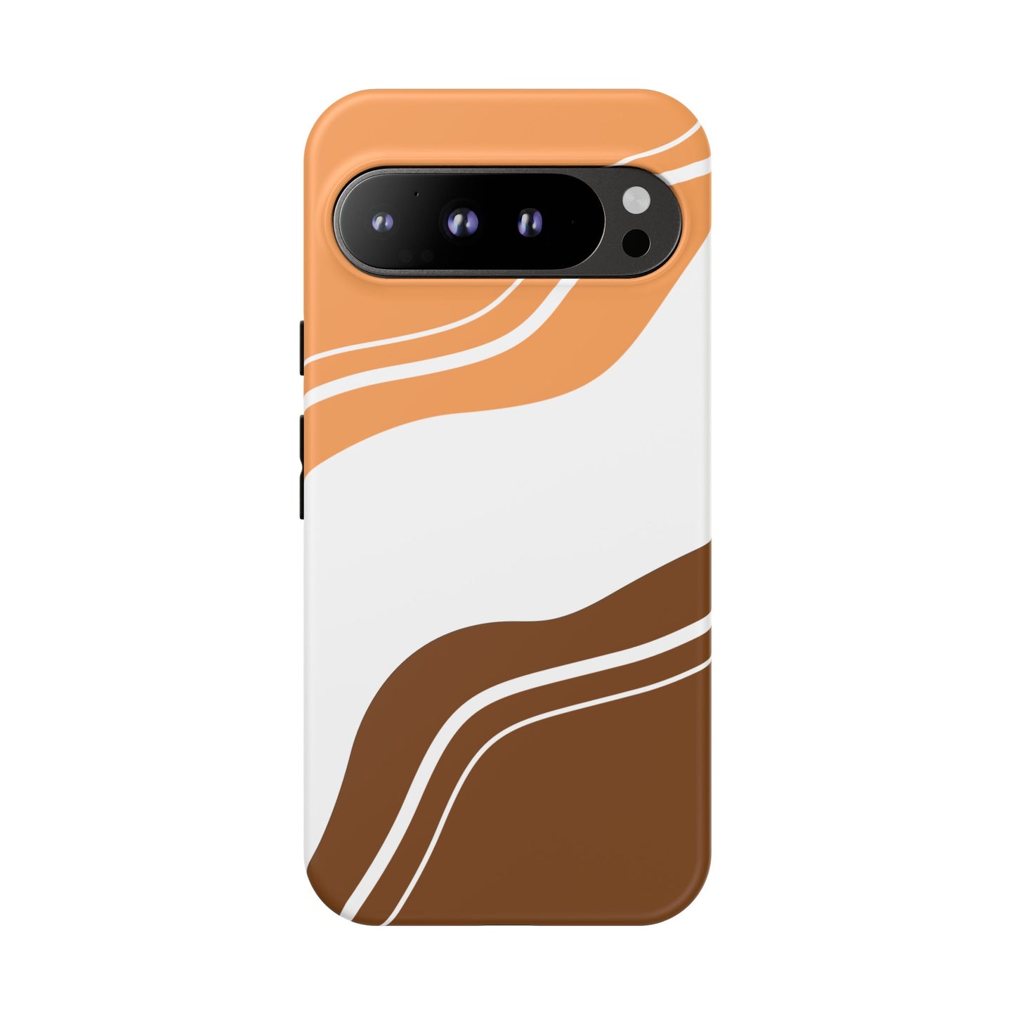 Caramel Cream Wave Tough Phone Case