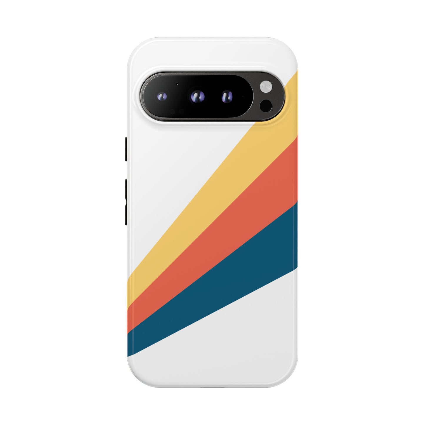 Diagonal Color Stripe Tough Phone Case