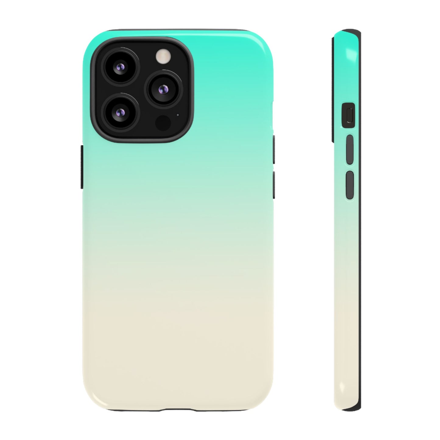 Aqua Cream Gradient Tough Phone Case