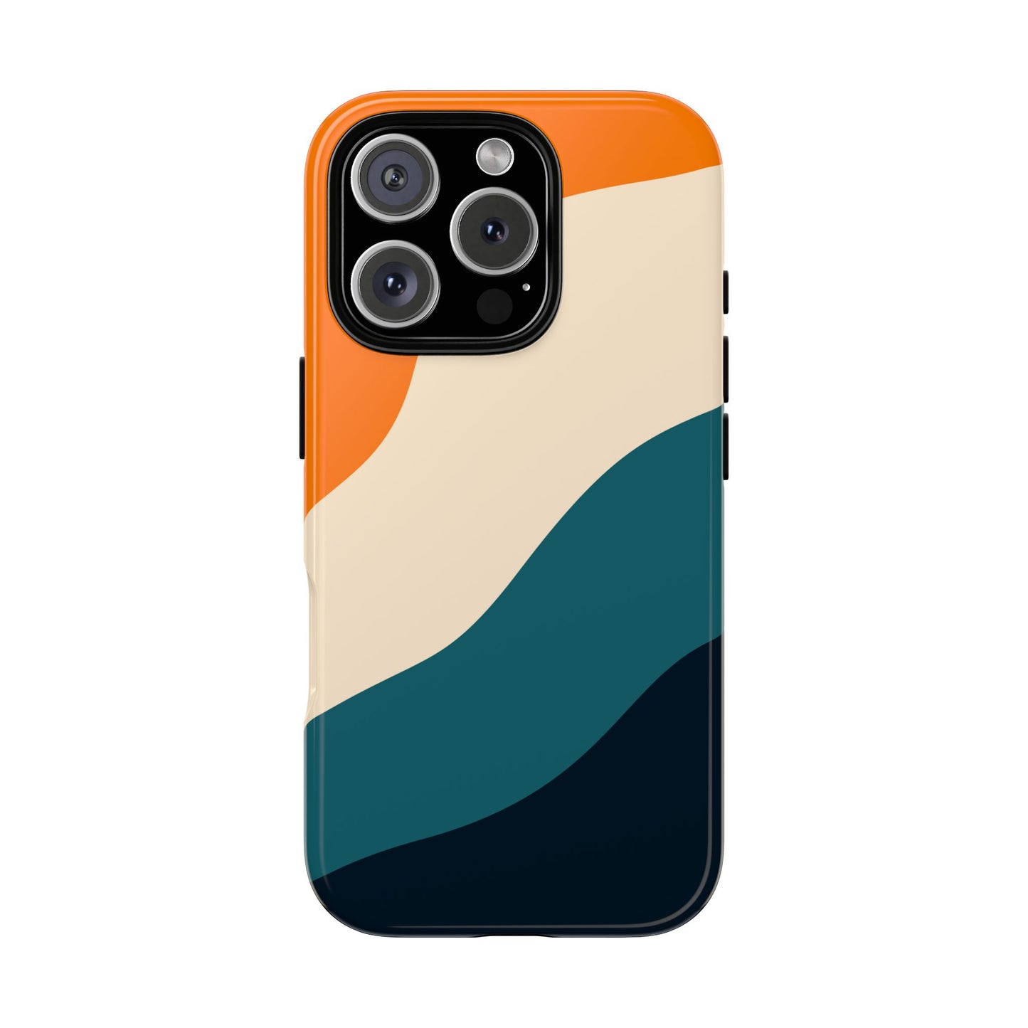 Blue Tide Wave Tough Phone Case