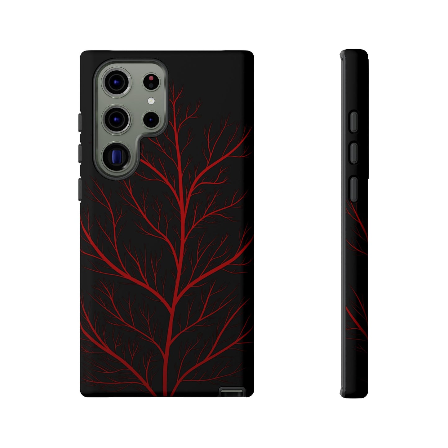 Crimson Branch Tough Phone Case