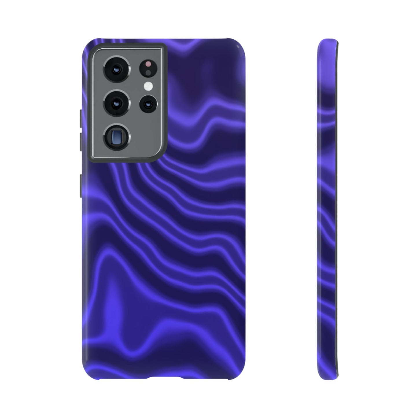 Neon Purple Flow Tough Phone Case