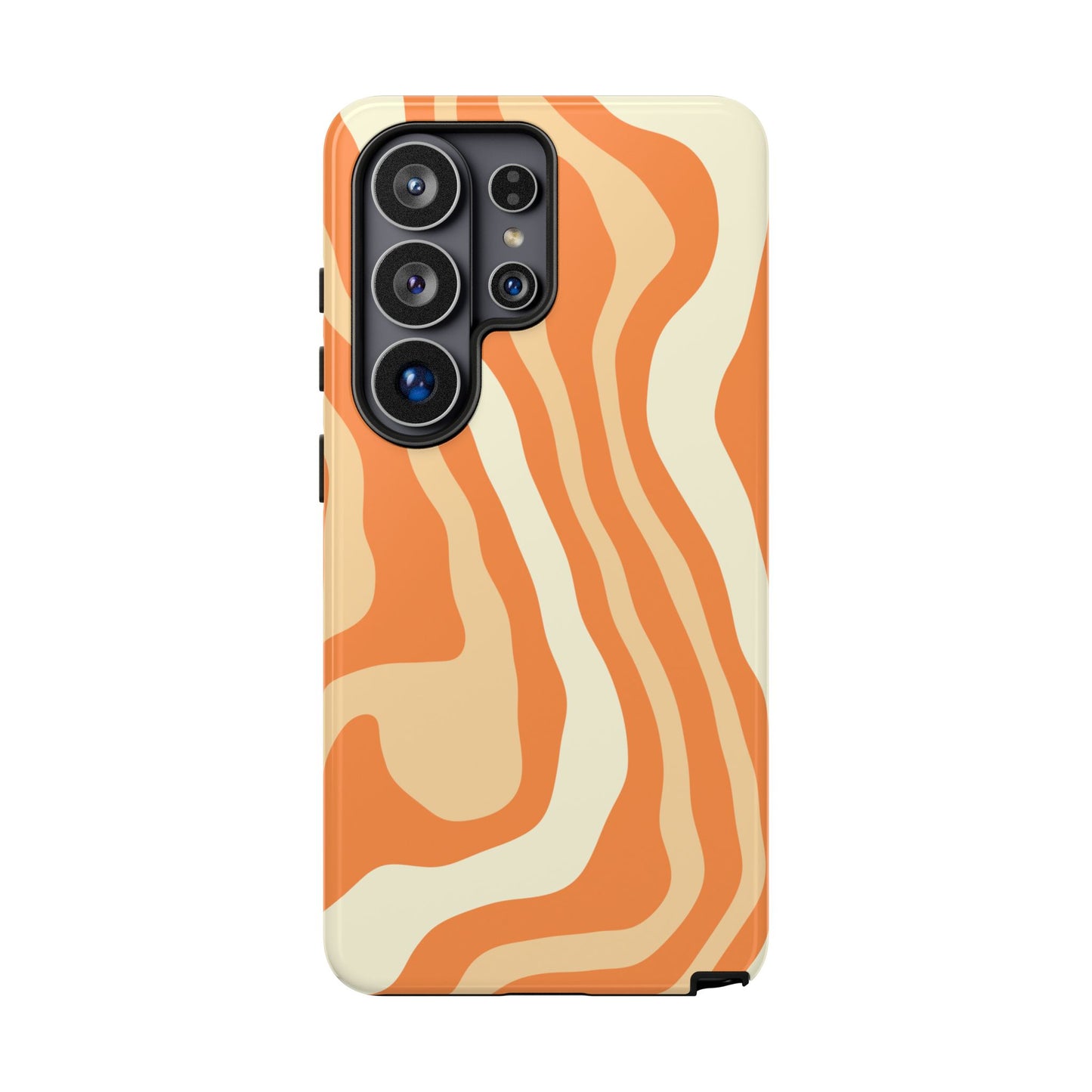 Peach Cream Swirl Tough Phone Case