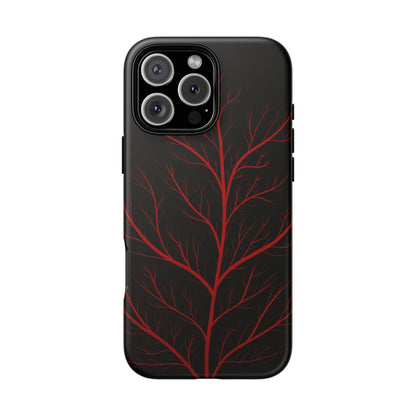 Crimson Branch Tough Phone Case