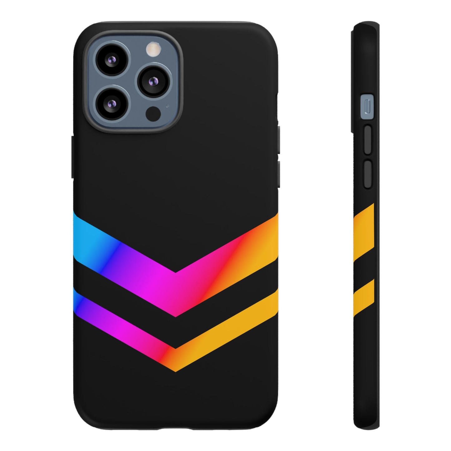 Neon V-Stripe Tough Phone Case