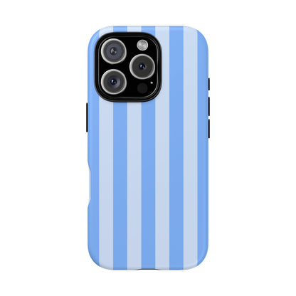 Blue Stripe Tough Phone Case