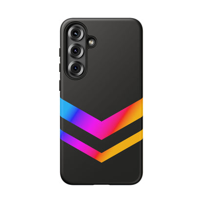 Neon V-Stripe Tough Phone Case