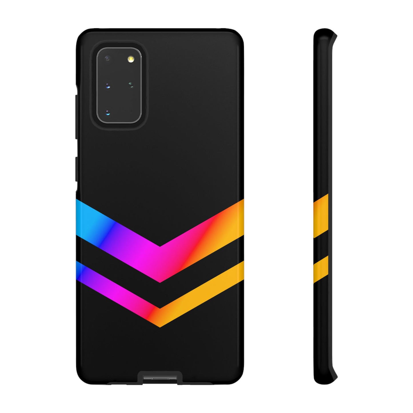Neon V-Stripe Tough Phone Case