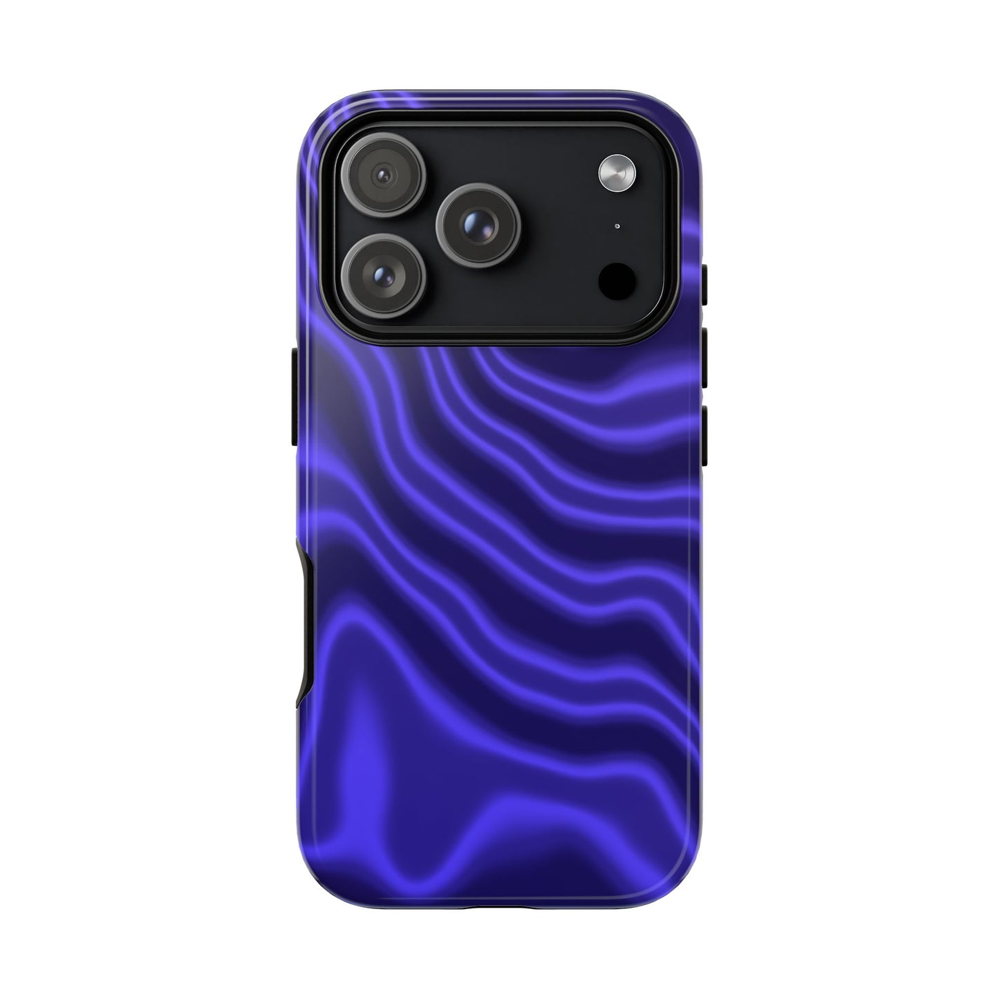 Neon Purple Flow Tough Phone Case