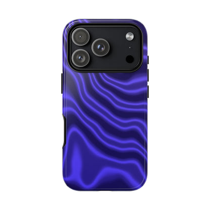 Neon Purple Flow Tough Phone Case
