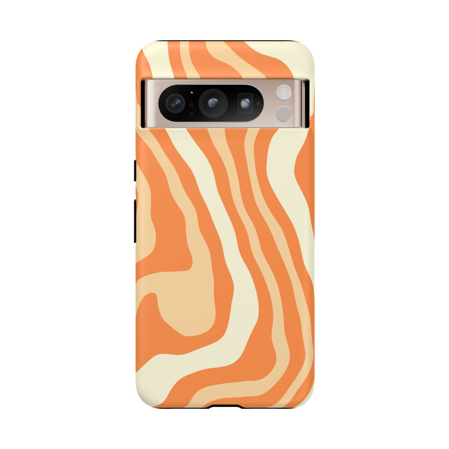 Peach Cream Swirl Tough Phone Case