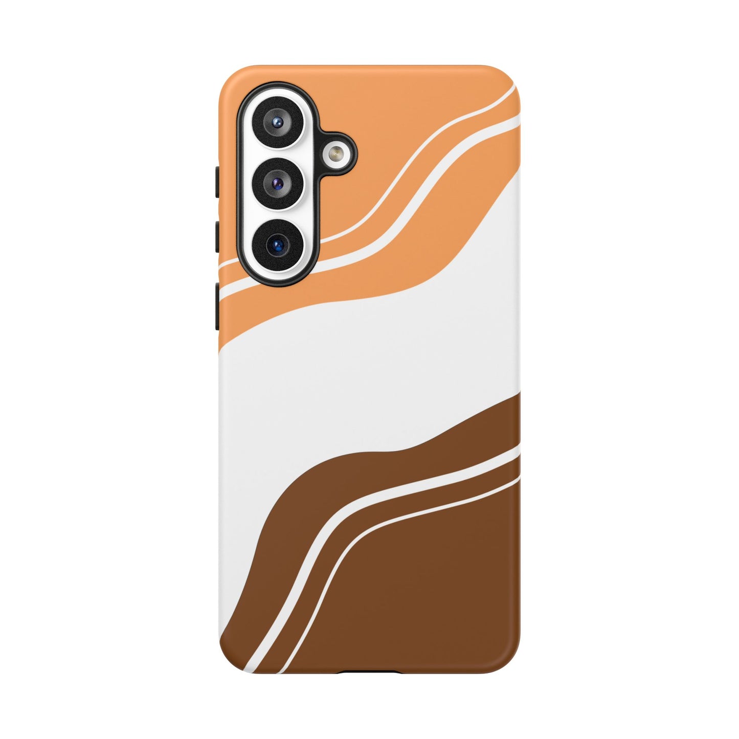 Caramel Cream Wave Tough Phone Case