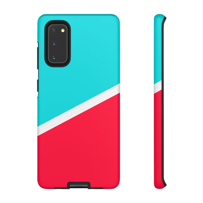 Aqua Pop Colorblock Tough Phone Case