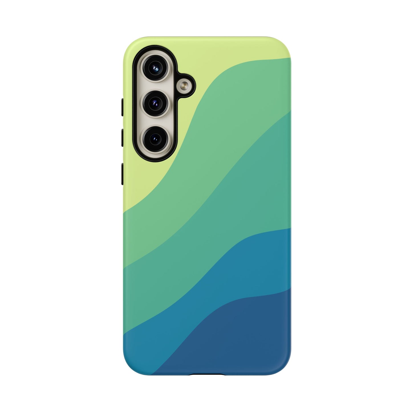 Coastal Green Wave Tough Phone Case