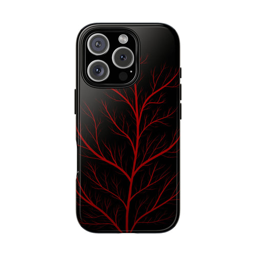 Crimson Branch Tough Phone Case