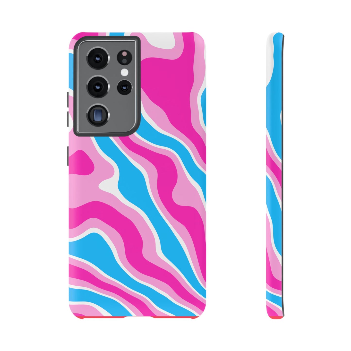 Candy Aqua Wave Tough Phone Case