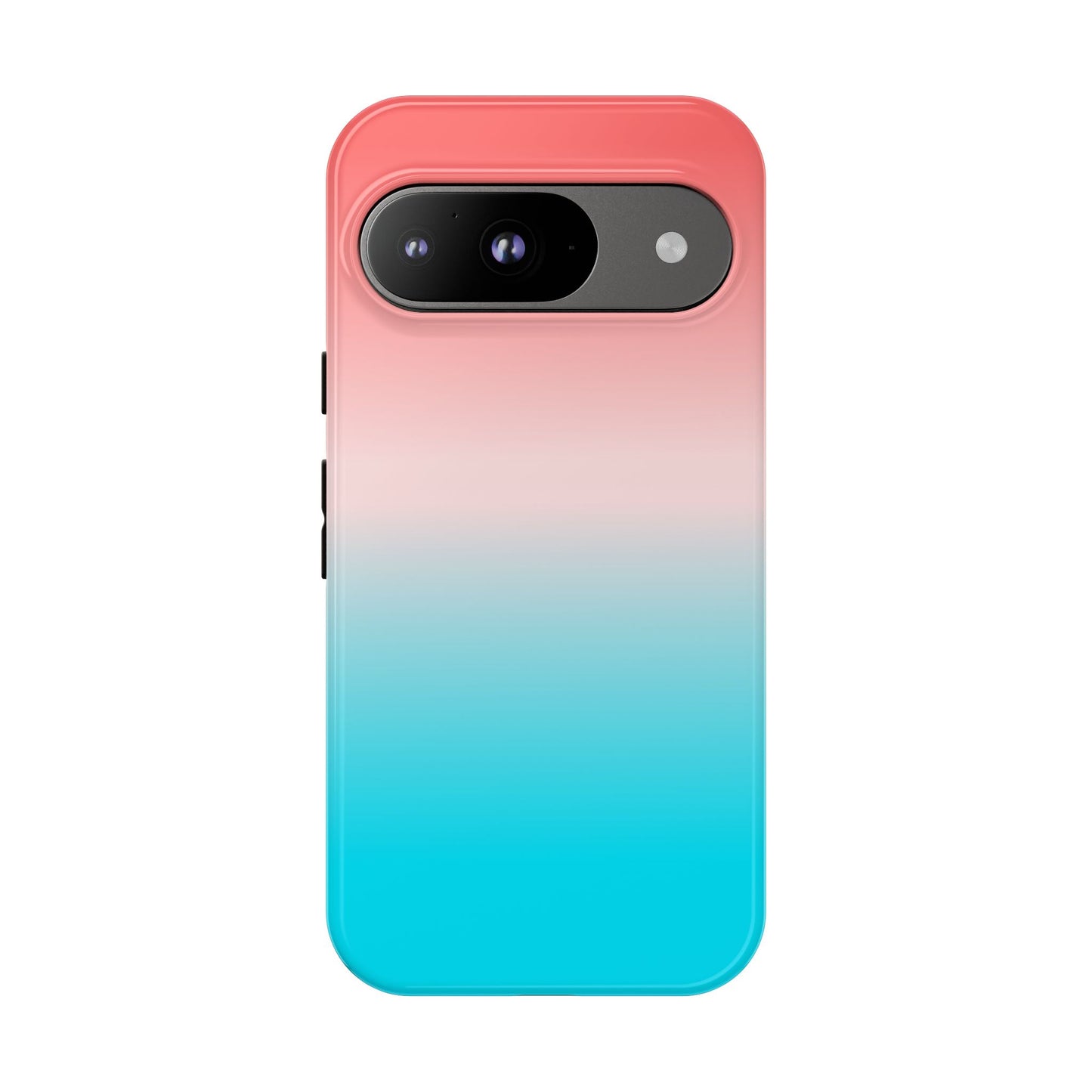 Pink Aqua Gradient Tough Phone Case