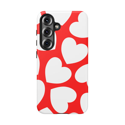 Love Pop Red Heart Tough Phone Case
