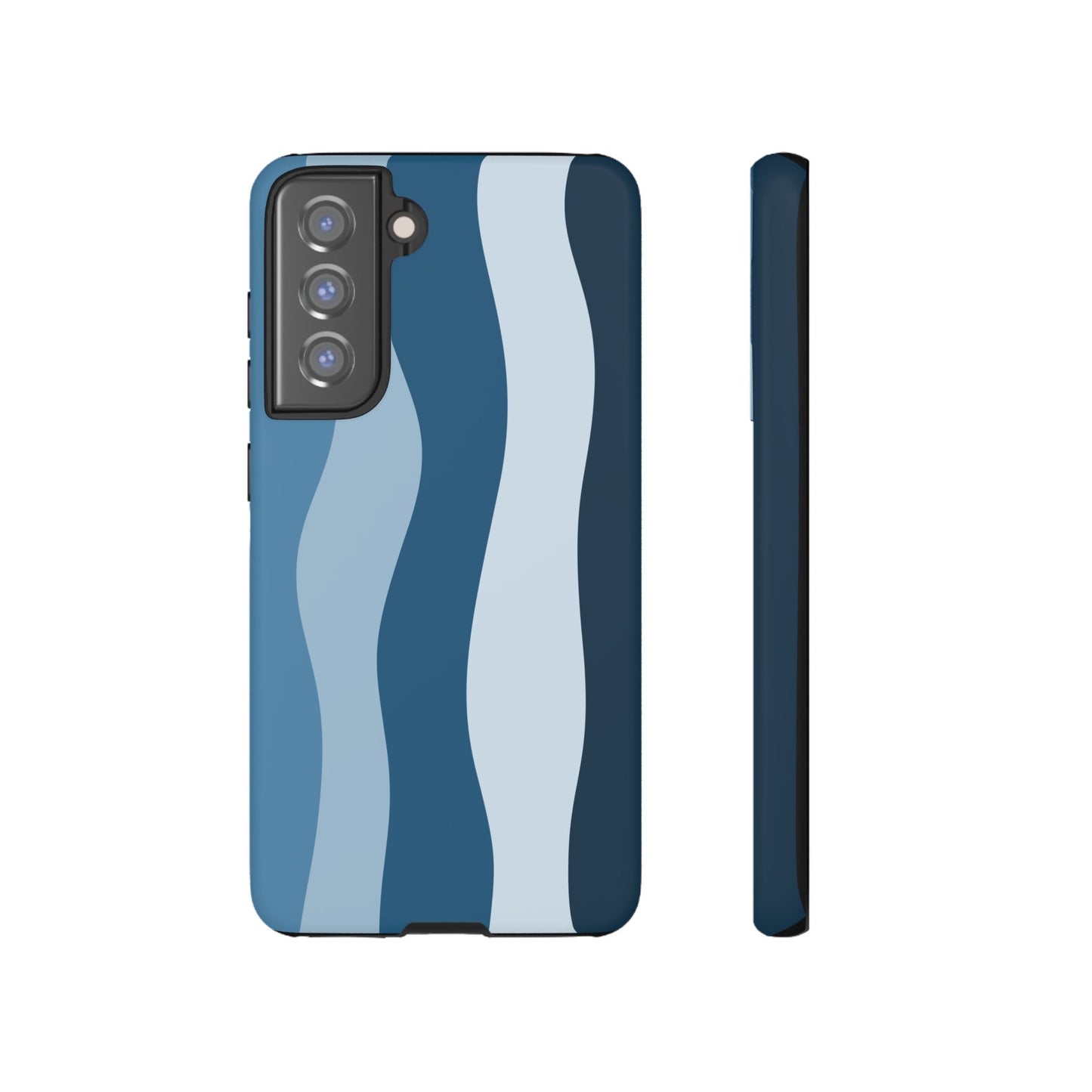 Blue Tide Wave Tough Phone Case