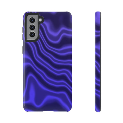 Neon Purple Flow Tough Phone Case