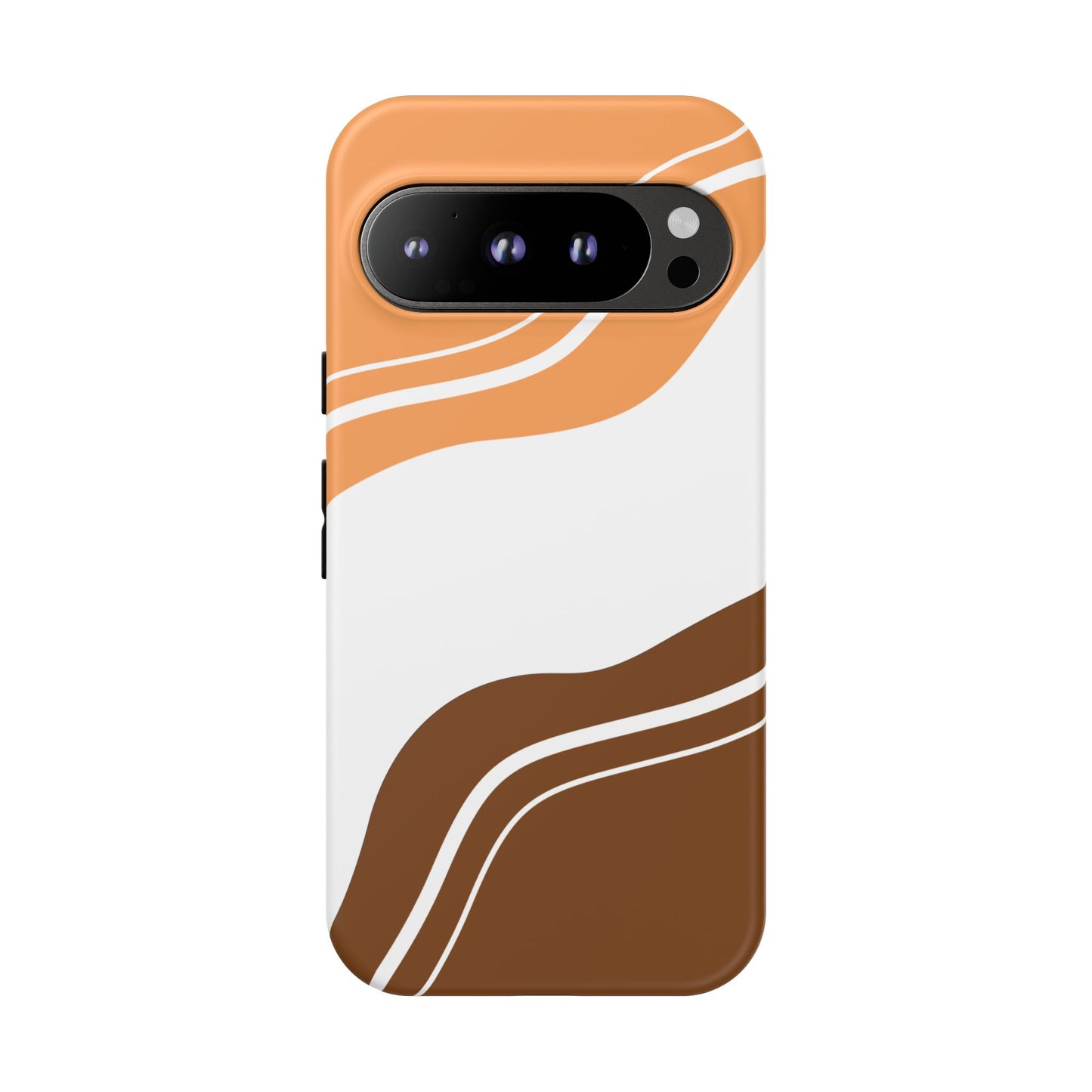 Caramel Cream Wave Tough Phone Case