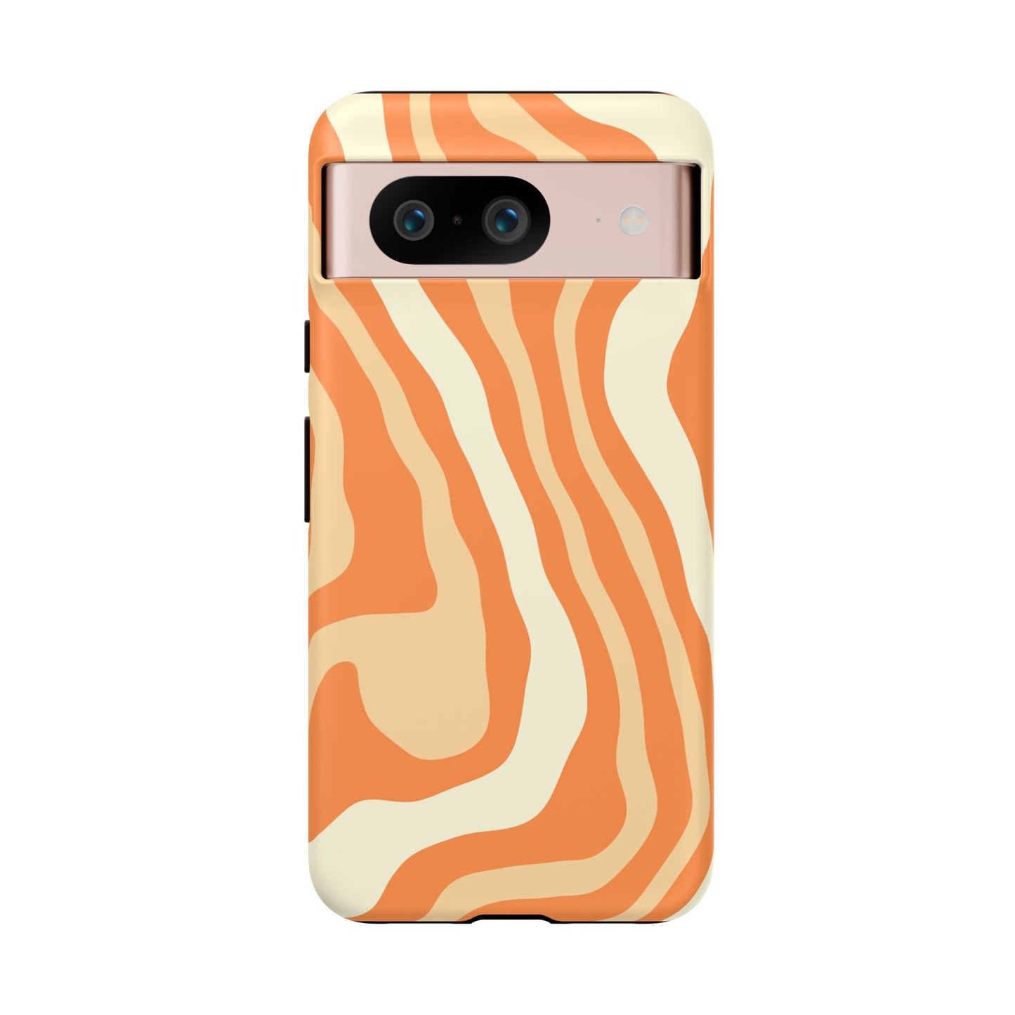Peach Cream Swirl Tough Phone Case