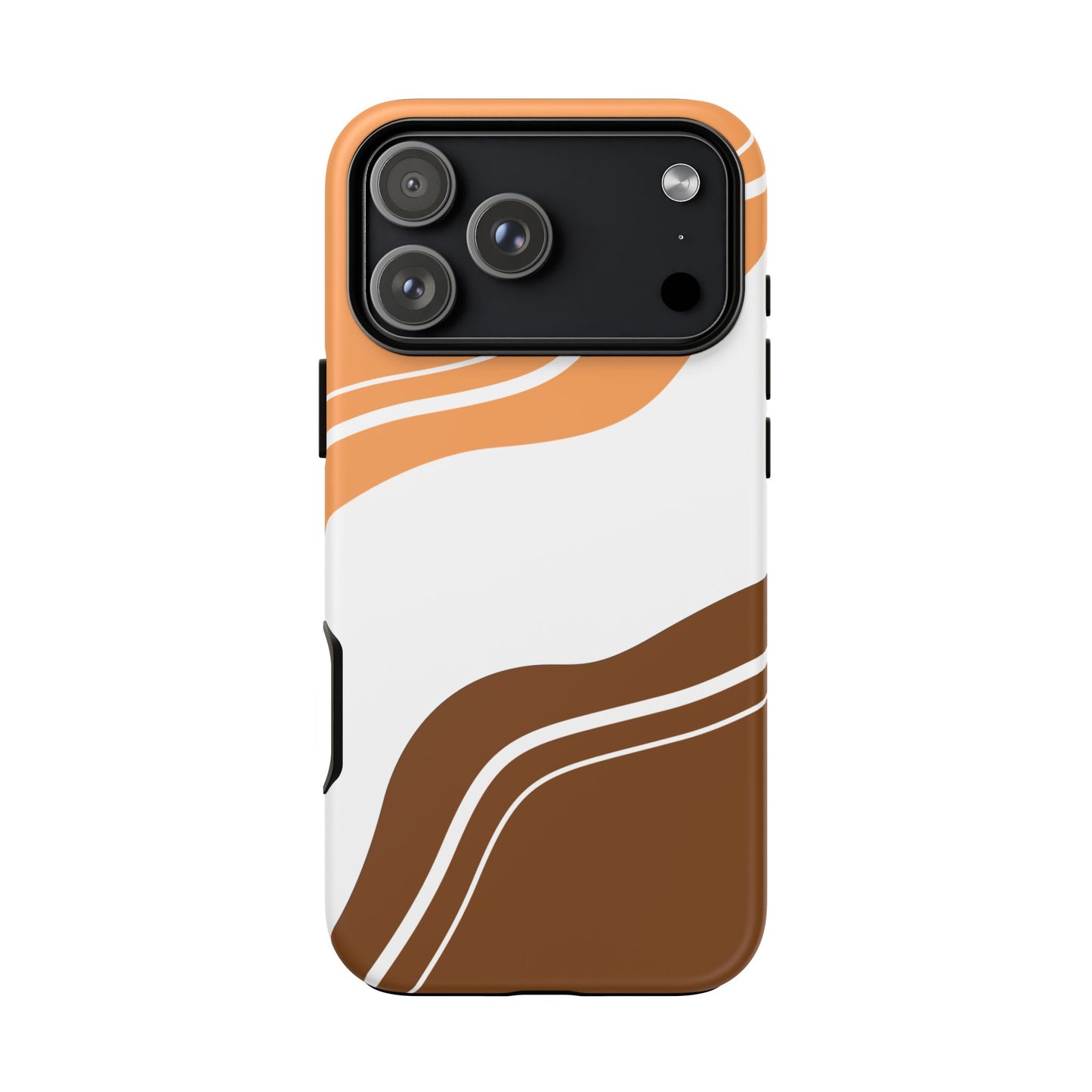 Caramel Cream Wave Tough Phone Case