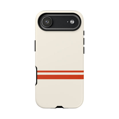 Vintage Sport Stripe Tough Phone Case