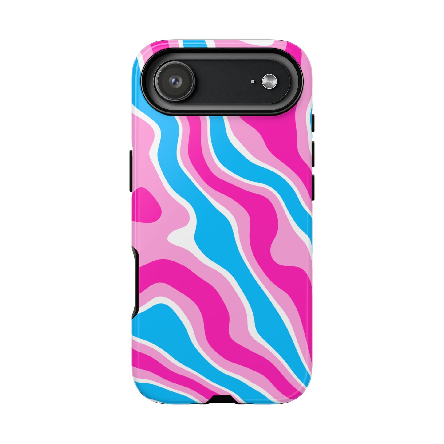 Candy Aqua Wave Tough Phone Case