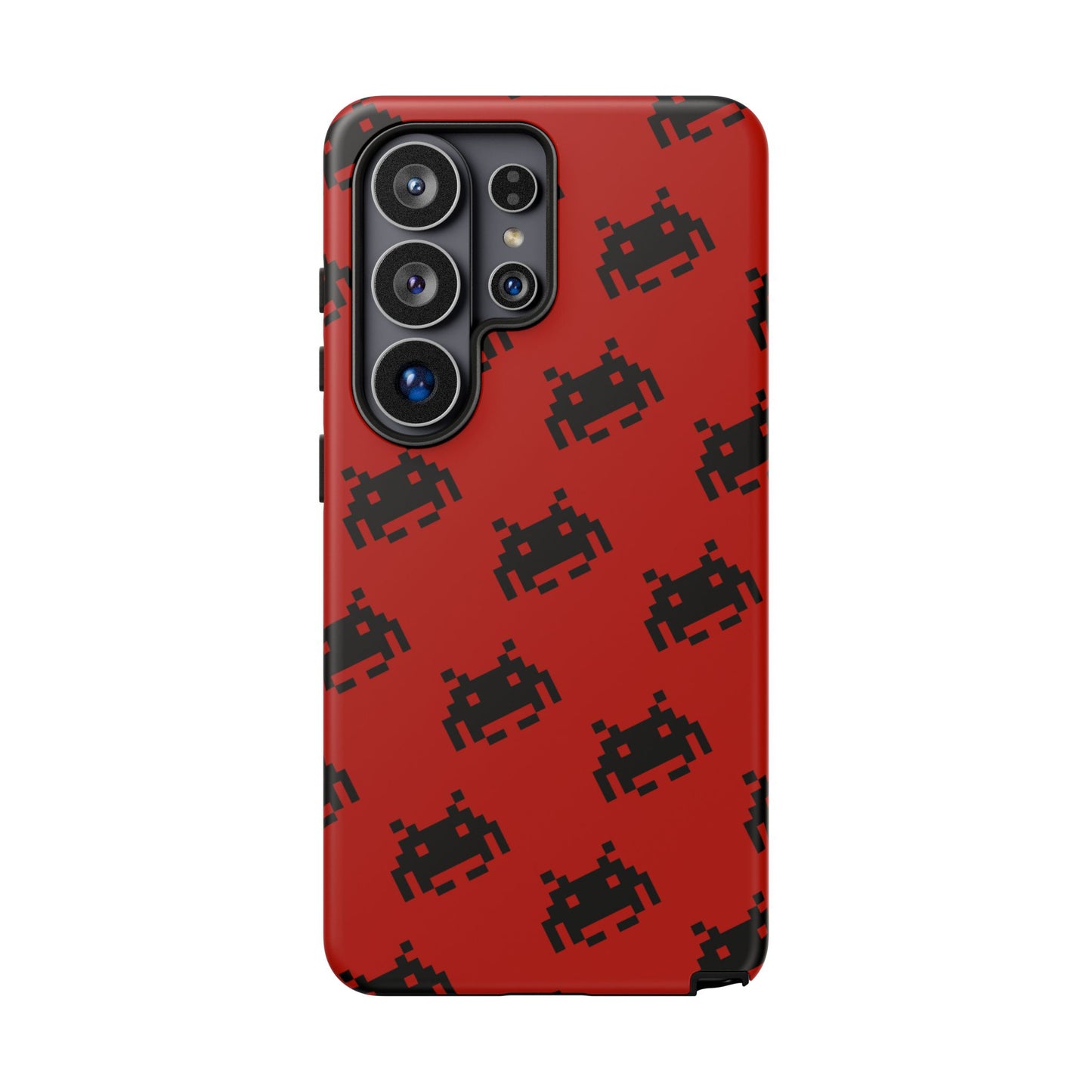 Red Pixel Alien Tough Phone Case