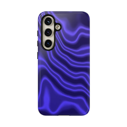 Neon Purple Flow Tough Phone Case