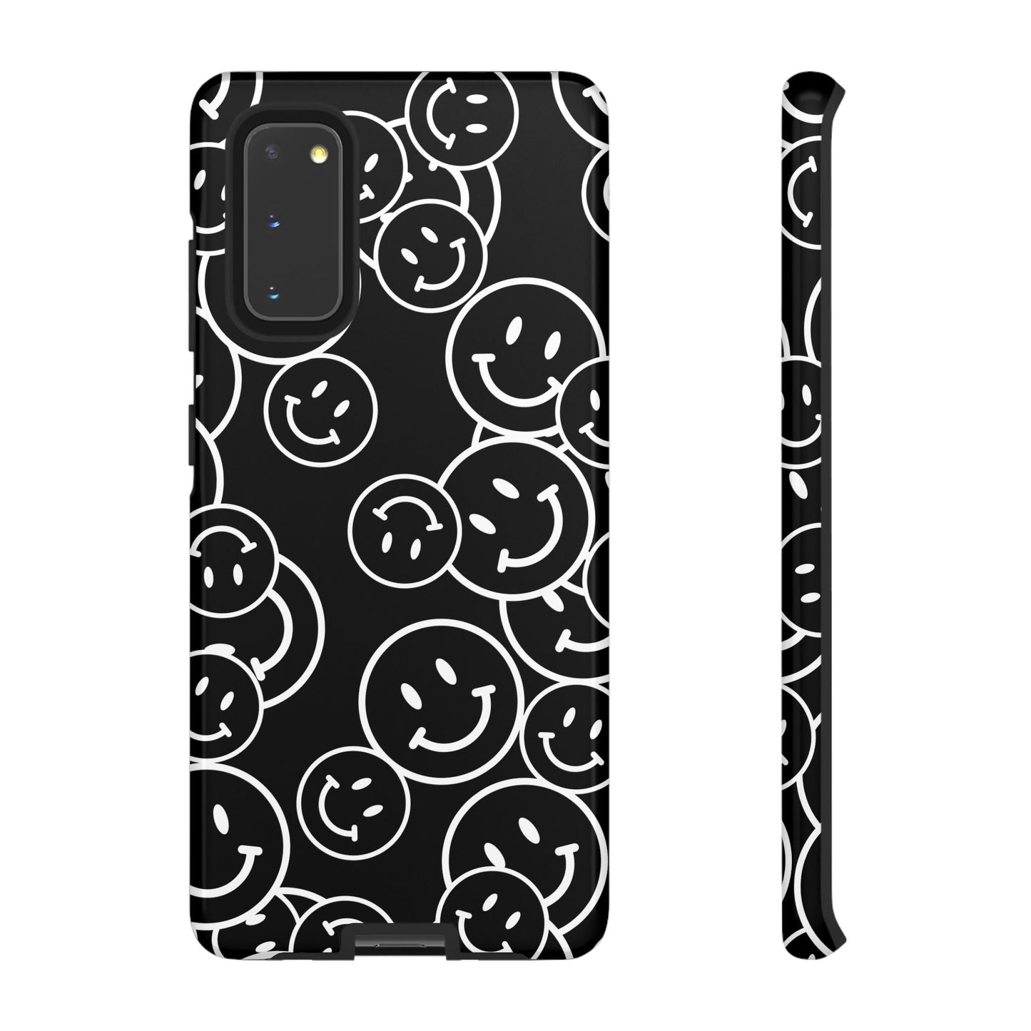 Happy Face Pattern Tough Phone Case