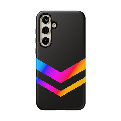 Neon V-Stripe Tough Phone Case